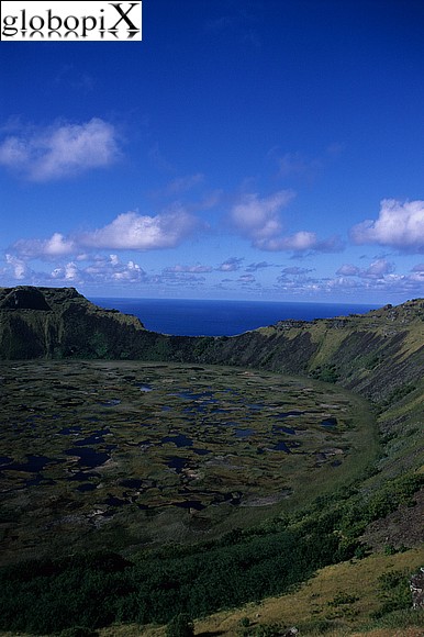 Easter Island - Isola di Pasqua - Rano Kao