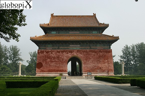 Beijing - Ming tombs - The sacred Way