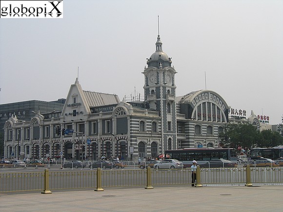 Pechino - Piazza Tiananmen - Stazione Ferroviaria