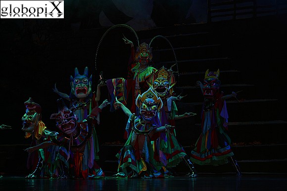 Xian - Spettacolo di danza e canti