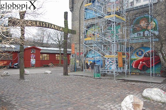 Copenaghen - Villaggio Christiania