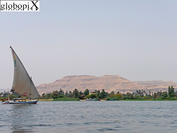 Luxor - Feluca sul fiume Nilo
