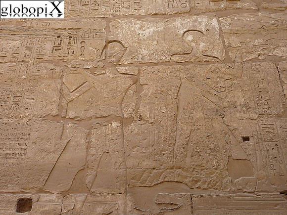 Luxor - Geroglifici a Karnak