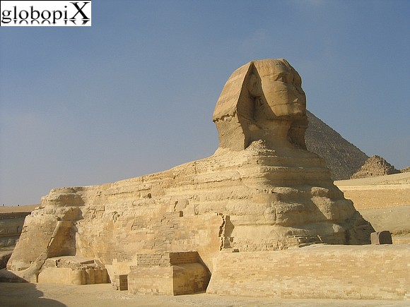 Piramidi e Cairo - La Sfinge