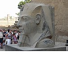 Photo: Testa del faraone Ramses