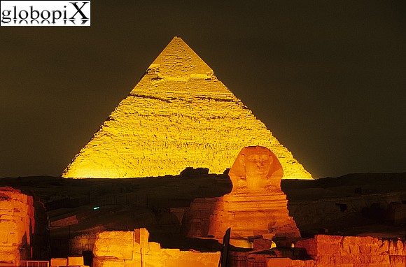 Piramidi e Cairo - Sfinge e Piramidi