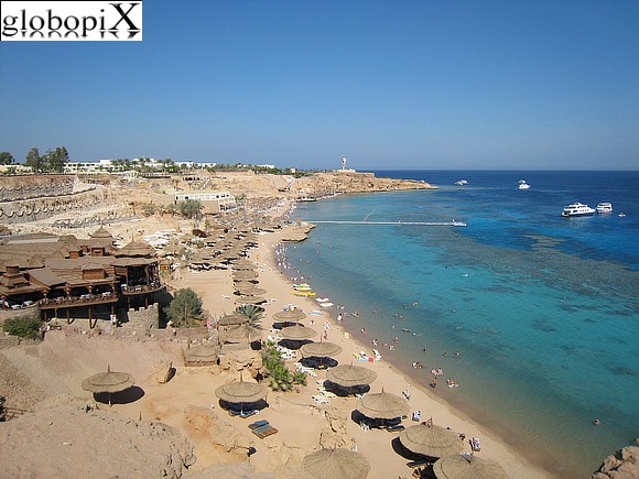 Sharm el-Sheikh - Spiaggia dell'Hotel Faraana