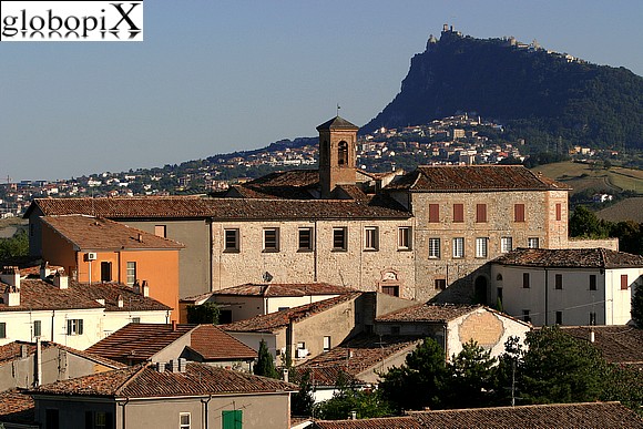 Verucchio - Panorama from Rocca Malatestiana