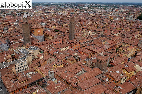 Bologna - Panorama from the Asinelli tower