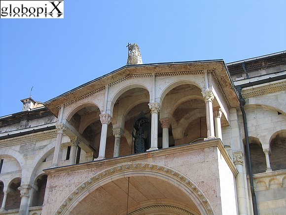 Modena - Porta Regia of Duomo di Modena