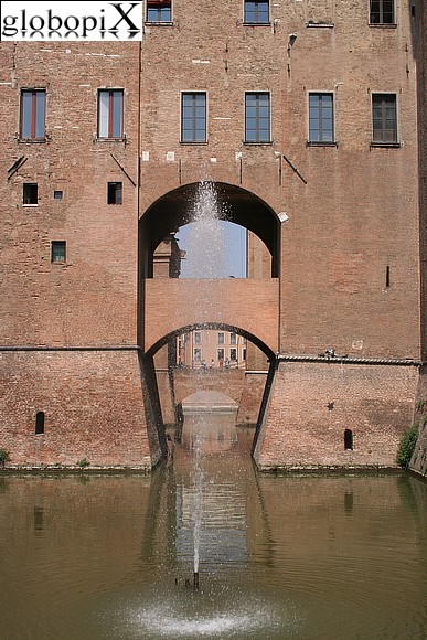 Ferrara - The moat of Castello Estense
