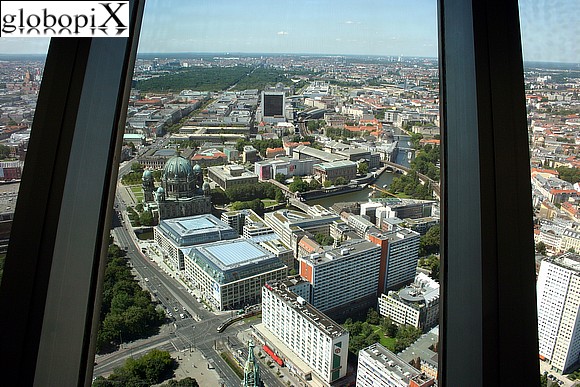 Berlino - Vista dal Fernsehturm