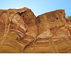 Photo: Rocce di arenaria a Petra