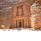 Photo: Il tesoro del Faraone a Petra