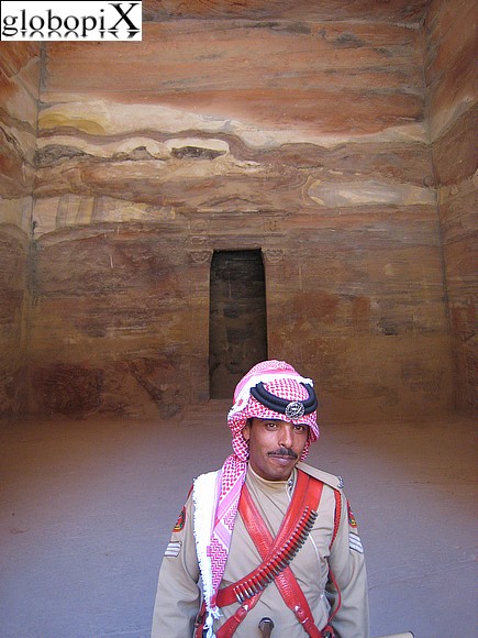 Petra - Stanza del tesoro a Petra