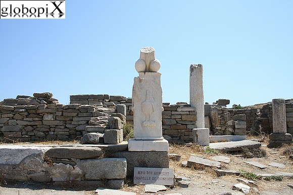 Delos - Santuario di Dionisio