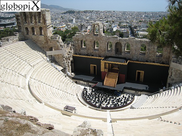 Atene - Teatro di Erode Attico