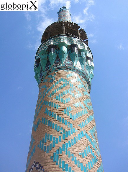 Iran - Minareto della Moschea Amir Chakmak