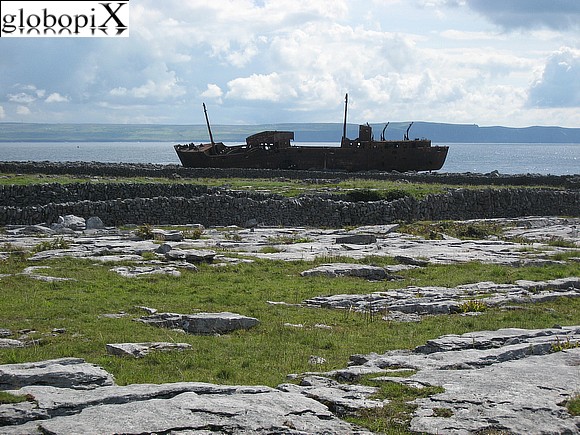 Isole Aran - Relitto a Inisheer