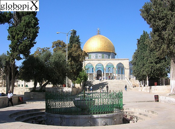 Gerusalemme - Fontana della moschea di Al Aqsa