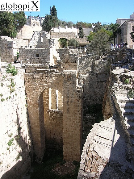 Gerusalemme - Piscine di Bethesda