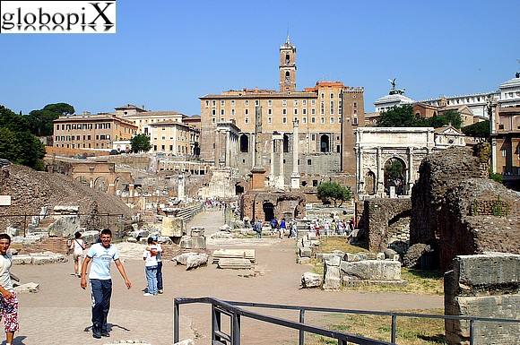 Rome - Foro Romano and Palatino archaeological sites