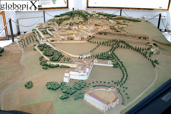 Tivoli - Modello della Villa Adriana