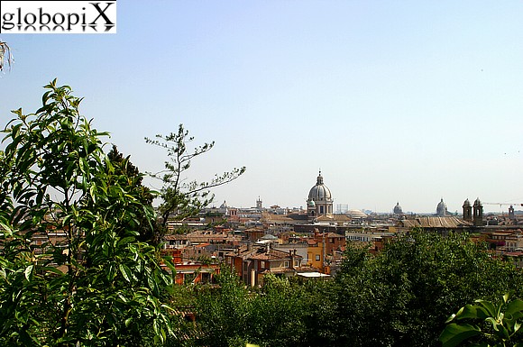 Roma - Vista di Roma dal Pincio
