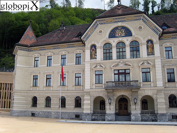 Vaduz - Palazzo del governo del Liechtenstein