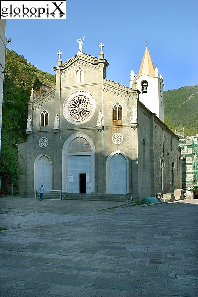 Cinqueterre - Chiesa S. Giovanni Battista in Riomaggiore