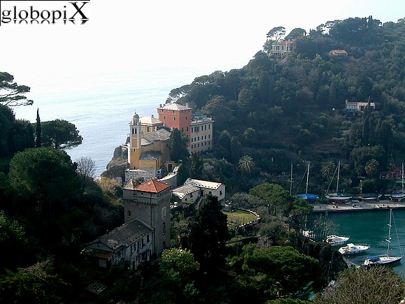 Portofino - Panorama dal castello