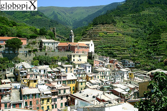 Cinqueterre - Panorama of Vernazza