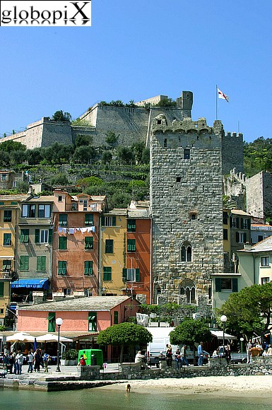 Portovenere - Torre Capitolare and castello di Portovenere