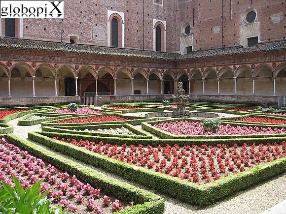 Pavia - Chiostro della Certosa di Pavia