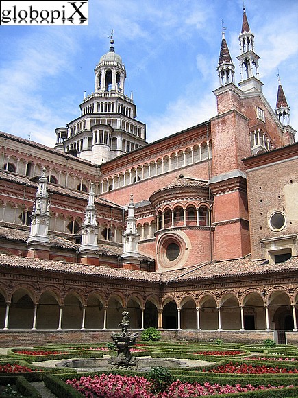 Pavia - Cloister of Pavia's Certosa