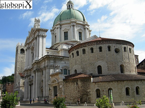 Brescia - Duomo nuovo e Duomo vecchio o Rotonda