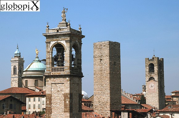 Bergamo - La Rocca - panorama