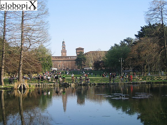 Milano - Laghetto del Parco Sempione