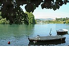Foto: Vista del lago a Sarnico