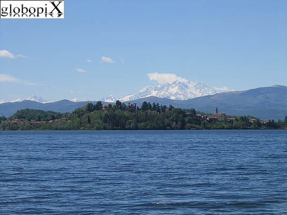 Varese - Lake Varese and the Alps