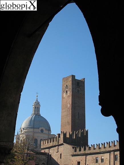 Mantova - Palazzo Bonacolsi e Sant'Andrea