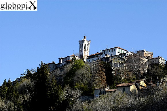 Sacri Monti Lombardi - Panorama of Borgo di Santa Maria del Monte