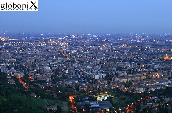 Bergamo - Panorama notturno