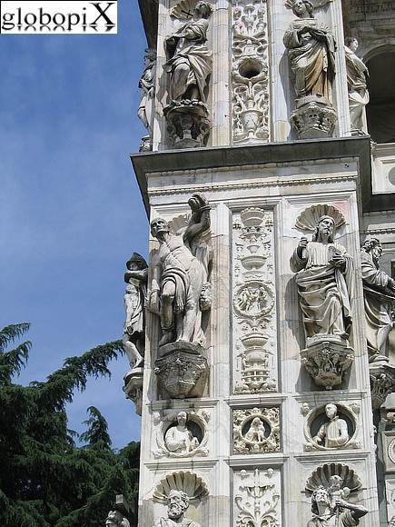 Pavia - Particolare della Certosa di Pavia
