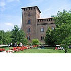 Photo: The garden of Castello Visconteo