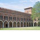 Photo: The courtyard of Castello Visconteo