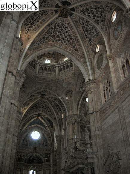 Pavia - Vault of Pavia's Certosa