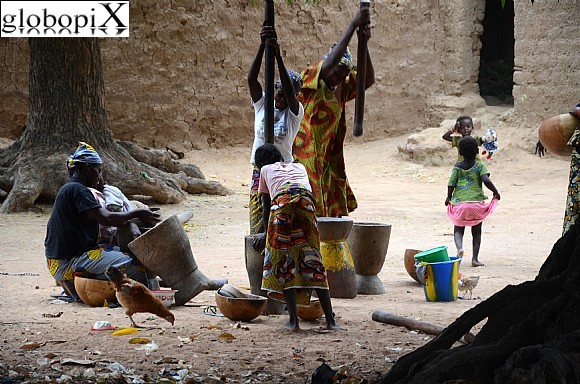Tour del Mali - Donne al lavoro