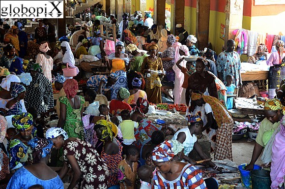 Tour del Mali - Mercato delle donne