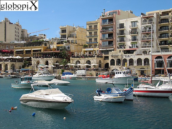 Tour di Malta - Barche a Saint Julian